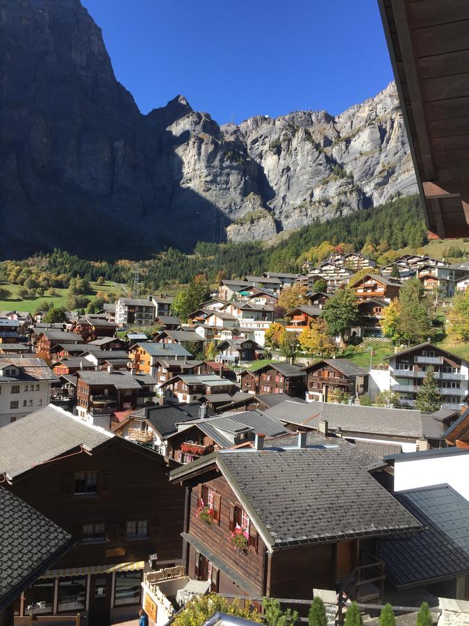 Apartments Soldanella Leukerbad Kültér fotó